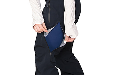 Image of Obermeyer W Highlands Shell Pant - Women's, 4 US, Regular Inseam, Black, 15058-16009-4