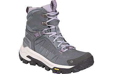 Image of Oboz Bangtail Mid Insulated B-DRY Winter Boots - Womens, Medium, Slate, 7.5 US, 83502-150-7.5-Medium