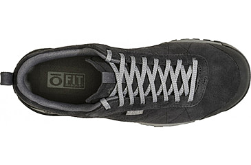 Image of Oboz Bozeman Low Leather Casual Shoes - Mens, Black Sea, 11, 74201-189-11