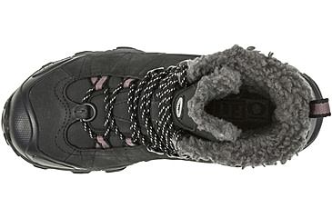 Image of Oboz Bridger 7in Insulated B-DRY Winter Shoes - Womens, Black, 9, Medium, 82202-Black-Medium-9