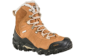 Image of Oboz Bridger 7in Insulated B-DRY Winter Shoes - Womens, Chipmunk, 9, Wide, 82202-Chipmunk-Wide-9