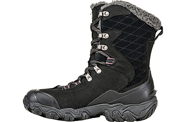 Image of Oboz Bridger 9in Insulated B-DRY Winter Boots - Womens, Wide, Black Sea, 8 US, 82802-189-8-Wide