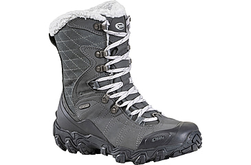 Image of Oboz Bridger 9in Insulated B-DRY Winter Boots - Womens, Medium, Sagebrush, 5.5 US, 82802-307-5.5-Medium