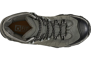 Image of Oboz Bridger Mid B-DRY Hiking Shoes - Mens, Charcoal, 9, 22101-102-9