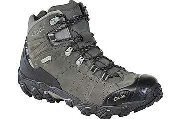 Image of Oboz Bridger Mid B-DRY Hiking Shoes - Mens, Charcoal, 9, 22101-102-9