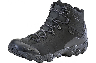 Image of Oboz Bridger Mid B-DRY Hiking Shoes - Mens, Wide, Black Sea, 10.5, 22101-189-10.5-Wide