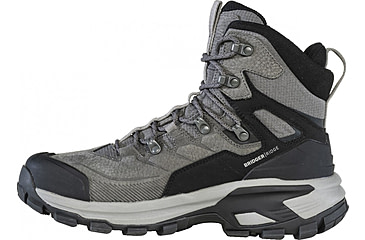Image of Oboz Bridger Ridge Mid GTX Hiking Shoes - Mens, Gunmetal Black, 10.5, 25001-151-10.5