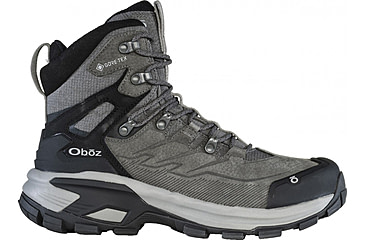 Image of Oboz Bridger Ridge Mid GTX Hiking Shoes - Mens, Gunmetal Black, 10.5, 25001-151-10.5