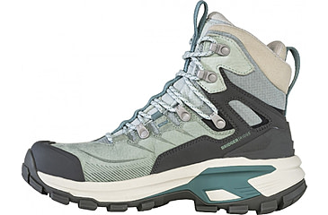 Image of Oboz Bridger Ridge Mid GTX Hiking Shoes - Womens, Glacier, 9, 25002-726-9