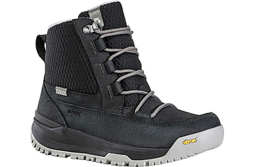 Image of Oboz Jourdain Mid Insulated B-DRY Winter Boots - Womens, Medium, Black Sea, 11 US, 86502-189-11-Medium