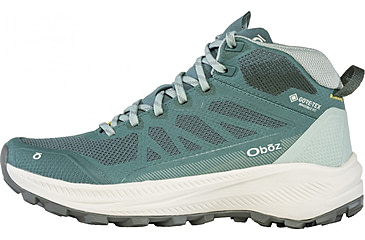 Image of Oboz Katabatic LT Mid GTX Hiking Shoes - Womens, Alpine Lake, 5, 46102-318-5