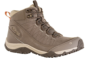 Image of Oboz Ousel Mid B-Dry Hiking Boots - Women's, Cinder Stone, 5, 72002-198-5