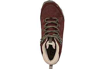 Image of Oboz Ousel Mid B-Dry Wide Hiking Boots - Womens, Port, 6.5, 72002-Port-Wide-6.5
