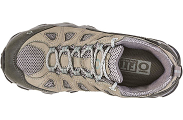 Image of Oboz Sawtooth II Low B-DRY Hiking Shoes - Womens, Frost Gray/Sage, 9.5 US, Medium, 23402-FrGr/Sg-Medium-9.5