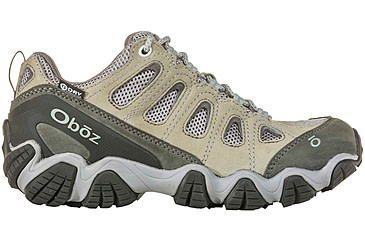 Image of Oboz Sawtooth II Low B-DRY Hiking Shoes - Women's, Medium, Frost Gray/Sage, 9.5, 23402-1017-9.5-Medium
