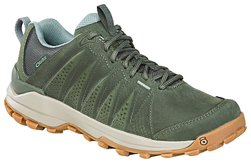 Image of Oboz Sypes Low Leather B-DRY Hiking Shoes - Womens, Thyme, 5.5, Medium, 76102-Thyme-Medium-5.5