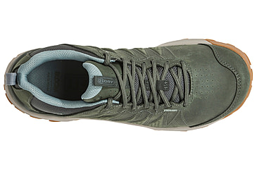 Image of Oboz Sypes Low Leather B-DRY Hiking Shoes - Womens, Thyme, 5.5, Medium, 76102-Thyme-Medium-5.5