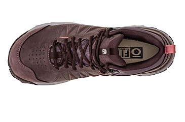 Image of Oboz Sypes Low Leather B-DRY Hiking Shoes - Womens, Wide, Peppercorn, 6.5, 76102-PPC-6.5-Wide