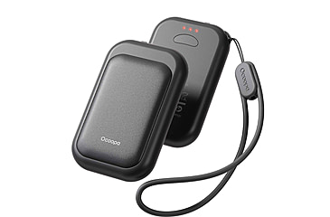 Image of Ocoopa UT4 Young Plus Hand Warmer Rechargeable, Black on Black, UT3056-BK-BK-Plus