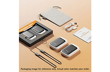 Image of Ocoopa UT4 Young Plus Hand Warmer Rechargeable, Black on White, UT3056-BK-WH-Plus