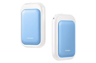 Image of Ocoopa UT4 Young Plus Hand Warmer Rechargeable, Blue on White, UT3056-BU-WH-Plus