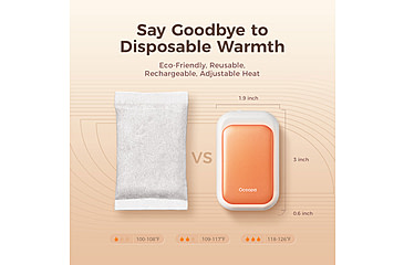Image of Ocoopa UT4 Young Plus Hand Warmer Rechargeable, Blue on White, UT3056-BU-WH-Plus