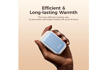 Image of Ocoopa UT4 Young Plus Hand Warmer Rechargeable, Blue on White, UT3056-BU-WH-Plus