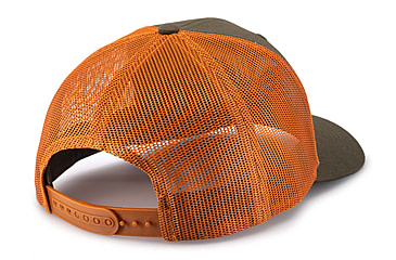 Image of OPMOD Trucker Hat Embroidered Patch, Dark Loden/Jaffa Orange, OPMDarkOraDark Lod/Ja Or