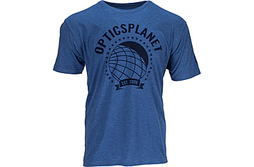 Image of OpticsPlanet Exclusive Est. 2000 Limited Edition T-Shirt - Men's, Vintage Royal Blue, Medium, NL6010-OP25-RB-M