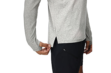 Image of Outdoor Research ActiveIce Spectrum Sun Hoodie - Mens, Grey Heather, Small, 3223761050-S