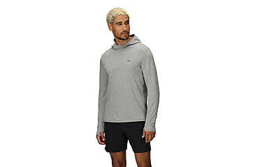 Image of Outdoor Research ActiveIce Spectrum Sun Hoodie - Mens, Grey Heather, Small, 3223761050-S