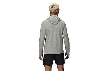 Image of Outdoor Research ActiveIce Spectrum Sun Hoodie - Mens, Grey Heather, Small, 3223761050-S