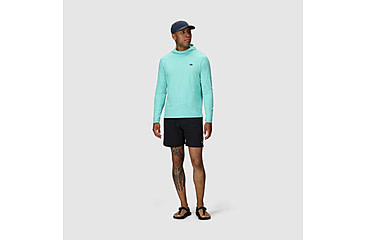 Image of Outdoor Research ActiveIce Spectrum Sun Hoodie - Mens, Maldives Heather, Small, 3223762901006