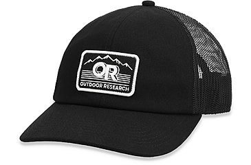 Image of Outdoor Research Advocate Trucker Lo Pro Cap, Black And White, One SIze, 3010060114222