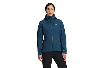 Image of Outdoor Research Aspire 3L Jacket - Womens, Harbor, Large, 3221072447008