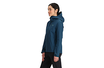 Image of Outdoor Research Aspire 3L Jacket - Womens, Harbor, Large, 3221072447008