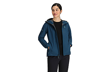 Image of Outdoor Research Aspire 3L Jacket - Womens, Harbor, Large, 3221072447008