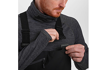 Image of Outdoor Research Carbide Bibs - Mens, Solid Black, 2XL, 2775641677010
