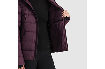 Image of Outdoor Research Coldfront Down Hoodie Jacket - Womens, Amethyst, XL, 2832020307009