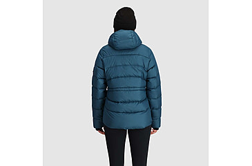 Image of Outdoor Research Coldfront Down Hoodie - Womens, Harbor, Small, 2832022447006