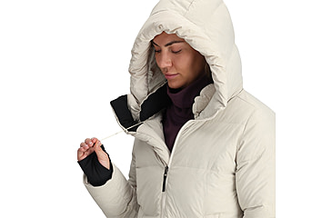 Image of Outdoor Research Coze Down Parka - Womens, Oyster, Extra Small, 2775892652005
