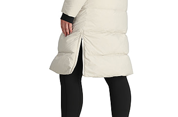 Image of Outdoor Research Coze Down Parka - Womens, Oyster, Extra Small, 2775892652005