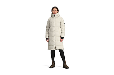 Image of Outdoor Research Coze Down Parka - Womens, Oyster, Extra Small, 2775892652005