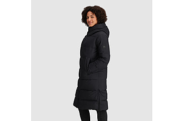 Image of Outdoor Research Coze Down Parka - Womens, Solid Black, Small, 2775891677006