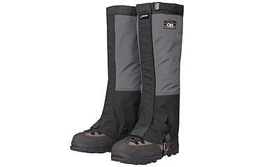 Image of Outdoor Research Crocodile Classic Foot Gaiter - Mens, Storm/Black, S, 3221921345006