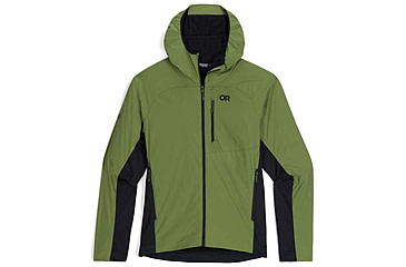 Image of Outdoor Research Deviator Hoodie - Mens, Willow/Black, Large, 3004650749008