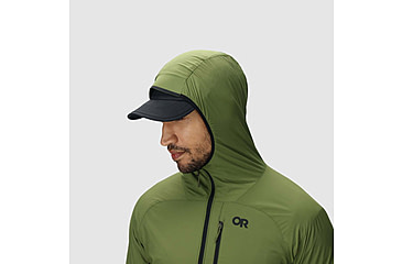 Image of Outdoor Research Deviator Hoodie - Mens, Willow/Black, Large, 3004650749008