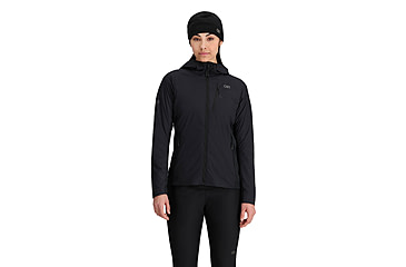 Image of Outdoor Research Deviator Hoodie - Womens, Solid Black, Small, 3004741677-S