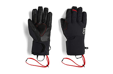 Image of Outdoor Research Deviator Pro Gloves, Black, Large, 3005460001008