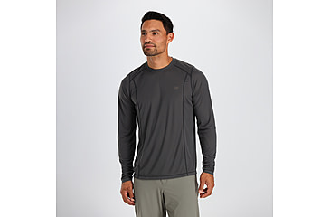 Image of Outdoor Research Echo L/S Tee - Mens, Storm, 2XL, 2876271288010